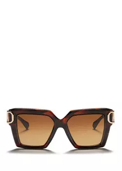 Коричневые женские солнцезащитные очки i vlogo Valentino