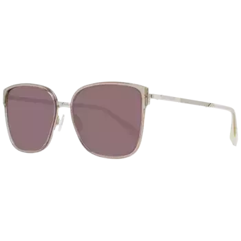 Коричневые женские солнцезащитные очки Karen Millen