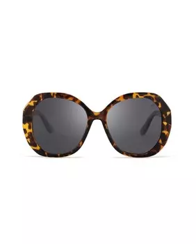 Коричневые женские солнцезащитные очки The Indian Face Lombard с поляризацией The Indian Face, коричневый