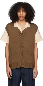 Коричневый аппалачский жилет YMC