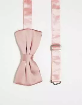 Коричневый атласный галстук Bolongaro Trevor