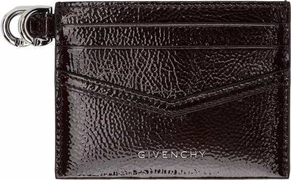 Коричневый держатель для карт Voyou Givenchy, Ebony brown