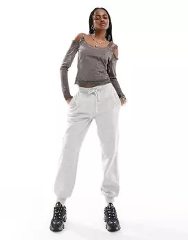 Коричневый двухслойный топ с пряжкой COLLUSION