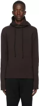 Коричневый двусторонний худи Bottega Veneta