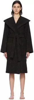 Коричневый халат Intreccio Bottega Veneta