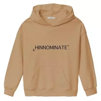 Коричневый хлопковый свитер HINNOMINATE