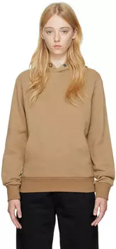 Коричневый худи из хлопка ZEGNA