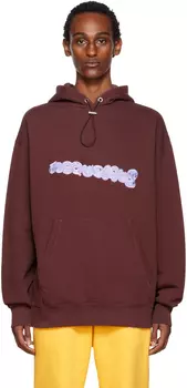 Коричневый Худи Le Papier 'Le Sweatshirt Spirale' Jacquemus