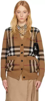 Коричневый кардиган Willah Burberry