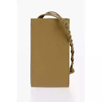 Коричневый кошелек из коровьей кожи Jil Sander, Brown