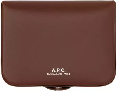 Коричневый кошелек Josh A.P.C.