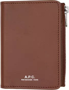 Коричневый кошелек Стефана A.P.C.