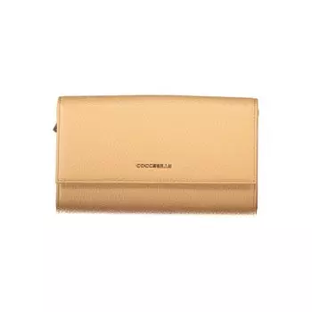 Коричневый кожаный кошелек Coccinelle