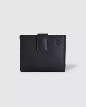 Коричневый кожаный кошелек с монетницей El Potro, темно коричневый