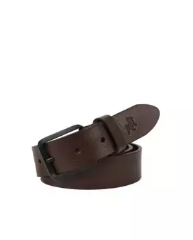Коричневый кожаный ремень Lois