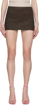 Коричневый Мела Скорт Aya Muse