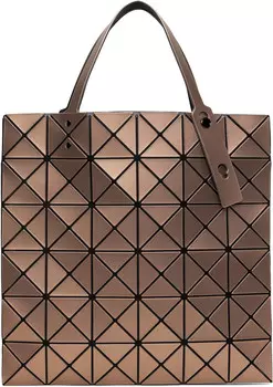 Коричневый металлический тоут Lucent BAO BAO ISSEY MIYAKE