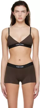 Коричневый модальный бюстгальтер TOM FORD