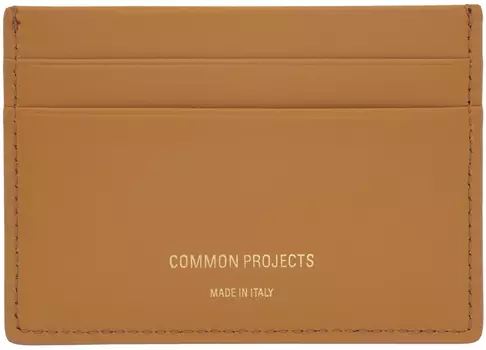 Коричневый мультихолдер для карт Common Projects