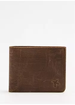Коричневый мужской кошелек Fabrika