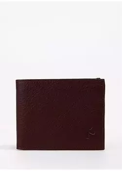 Коричневый мужской кожаный кошелек 11X9x1 см Frk 316 Flt Fabrika, коричневый