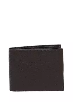Коричневый мужской кожаный кошелек Fabrika