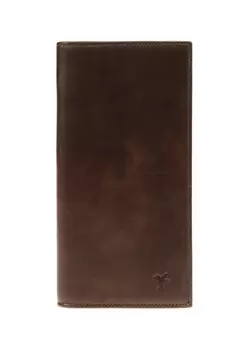 Коричневый мужской кожаный кошелек Fabrika