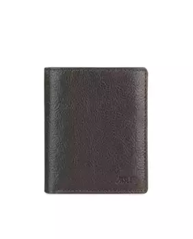 Коричневый мужской кожаный кошелек Hannover с Rfid-блокировкой Jaslen, коричневый