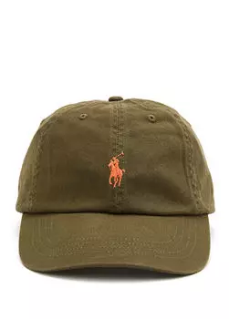 Коричневый мужской ремень Polo Ralph Lauren, синий