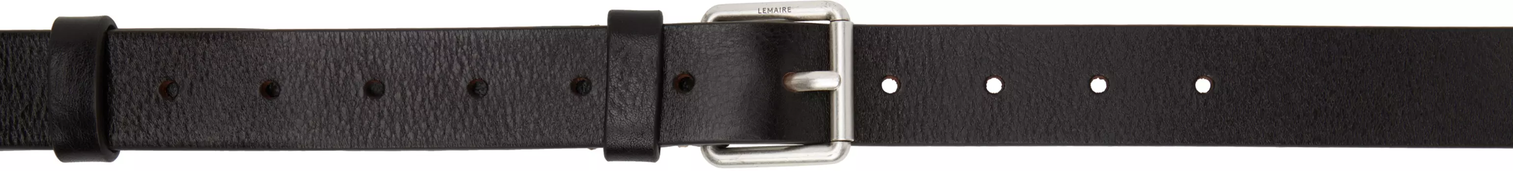 Коричневый перевернутый 30 пояс LEMAIRE