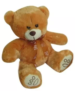 Коричневый плюшевый мишка с бантом, Sun-Day A.S. Академия Плюша Sun Day