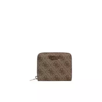 Коричневый полиэтиленовый кошелек GUESS