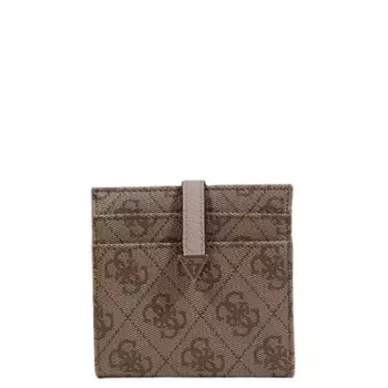 Коричневый полиэтиленовый кошелек GUESS