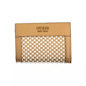 Коричневый полиэтиленовый кошелек Guess Shoes