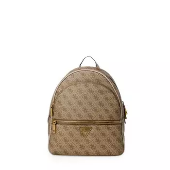 Коричневый полиэтиленовый рюкзак GUESS