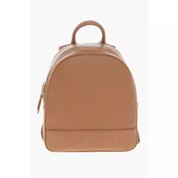 Коричневый полиэтиленовый рюкзак Moschino, Brown