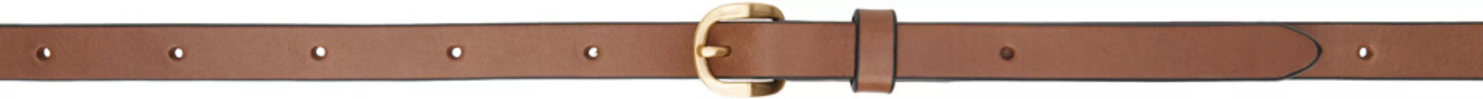 Коричневый пояс Mini Belize rag & bone