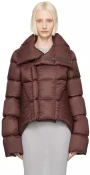 Коричневый пуховик Porterville Naska Rick Owens