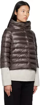 Коричневый пуховик Sofia Marrone Herno