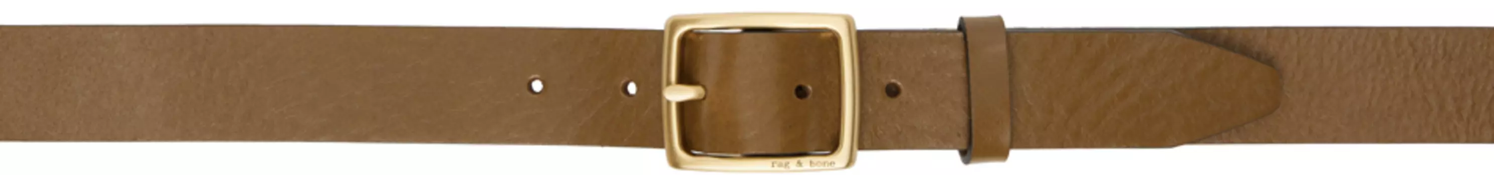 Коричневый ремень бойфренда rag & bone