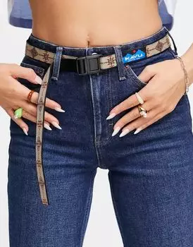 Коричневый ремень Kavu Burly