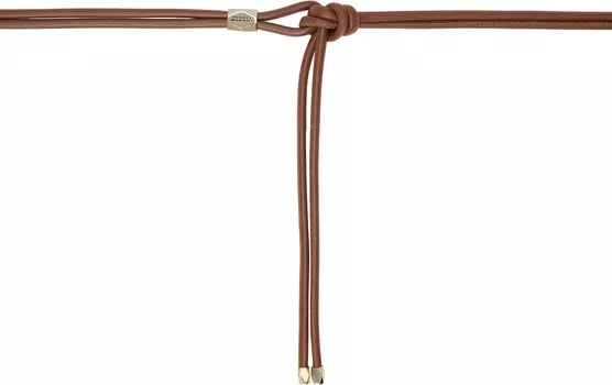 Коричневый ремень Silvia Knot Isabel Marant