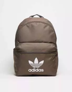 Коричневый рюкзак adidas Originals с трилистником