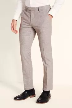 Коричневый строгий костюм Новые нейтральные брюки MOSS, коричневый