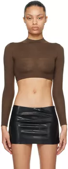 Коричневый свитер Carson Miaou