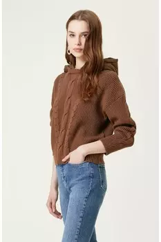 Коричневый свитер Network, коричневый