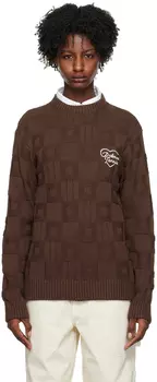 Коричневый свитер Palmes Love