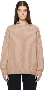 Коричневый свитер Sydney Crew ANINE BING