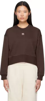Коричневый свитшот adidas Originals Adicolor Essentials