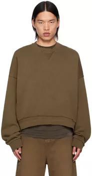 Коричневый свитшот Box Entire Studios, Brunette